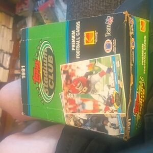 Topps 1991 Stadium Club Unopened 36 Sealed Football Card Pack Possible Brett Far